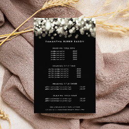 Champagne Spark | Prijzen en diensten Flyer