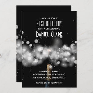 Champagne Sparkle 21st Birthday Party