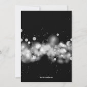 Champagne Sparkle 21st Birthday Party Kaart (Achterkant)