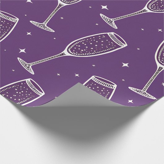 Champagne Starlight Premium Inpakpapier (Hoek)