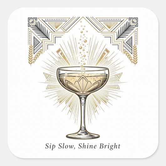 Champagne Sticker Bound Forever (Voorkant)