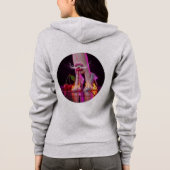 Champagne Stiletto Vegas Hoodie 🥂👠 (Achterkant)