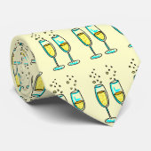 champagne stropdas (Opgerold)