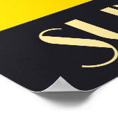 Champagne Summer Zee Fun Poster (Hoek)