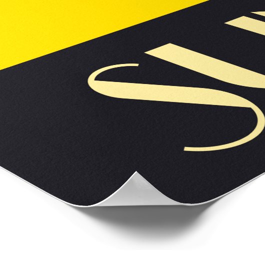 Champagne Summer Zee Fun Poster (Hoek)