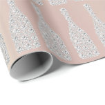 Champagne Swarovski Crystals Diamond Bottles Pearl Cadeaupapier<br><div class="desc">Glam en Chic Wrapping Paper voor vele gelegenheden zoals verjaardag,  verjaardag,  bruiloft,  bruidfeest,  nieuwe baan,  nieuw huis,  gezelschapsfeest,  feestdag,  nieuwe baby... </div>