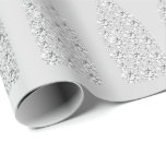 Champagne Swarovski kristallen Grijze fles Zilver Cadeaupapier<br><div class="desc">Glam en Chic Wrapping Paper voor vele gelegenheden zoals verjaardag,  verjaardag,  bruiloft,  bruidfeest,  nieuwe baan,  nieuw huis,  gezelschapsfeest,  feestdag,  nieuwe baby... </div>