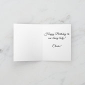 Champagne Taste Birthday Kaart (Binnen)