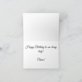 Champagne Taste Birthday Kaart (Binnen)