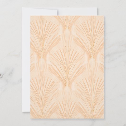 Champagne Tastes Kaart (Achterkant)