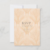 Champagne Tastes RSVP Card (Voorkant)