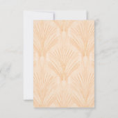 Champagne Tastes RSVP Card (Achterkant)