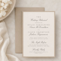 Champagne Taupe Trouwrepetitie