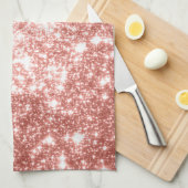 Champagne Theedoek (Quarter Fold)