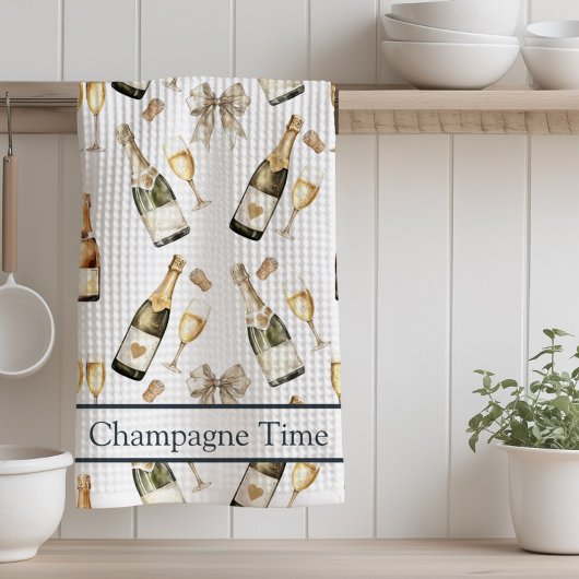Champagne Tijd Prosecco Liefhebber Theedoek