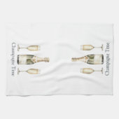 Champagne Time Prosecco Liefhebber Theedoek (Horizontaal)