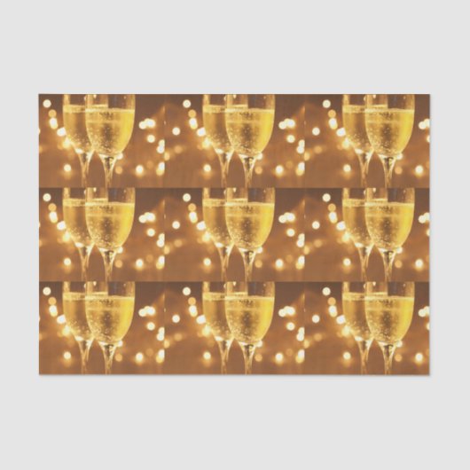 champagne tissuepapier (Voorkant)