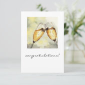 champagne toast (Staand voorkant)