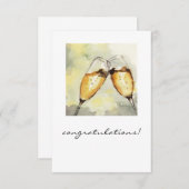 champagne toast (Voorkant / Achterkant)