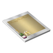 Champagne Toast 1 Notitieblok (Schuin)