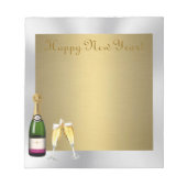 Champagne Toast 1 Notitieblok (Voorkant)