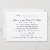 Champagne Toast / 25e Jubileum Kaart (Achterkant)