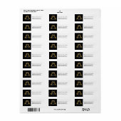 Champagne Toast Etiket (Full Sheet)