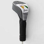 Champagne Toast Groom Golfheadcover (Schuin)