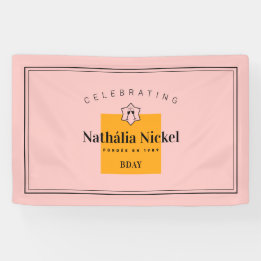 Champagne Toast is al een paar jaar een traditie o Spandoek