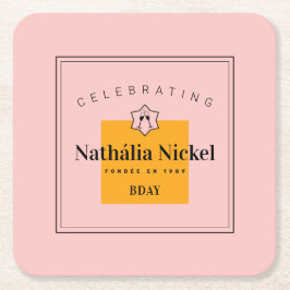 Champagne Toast Kartonnen Onderzetters