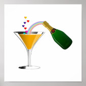 Champagne Toast Poster (Voorkant)