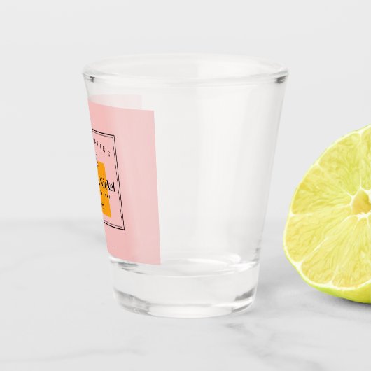 Champagne Toast Shot Glas (Rechts)