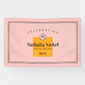 Champagne Toast Spandoek (Horizontaal)