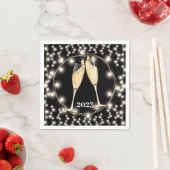 Champagne Toast String Lights Classic Servet (Insitu)