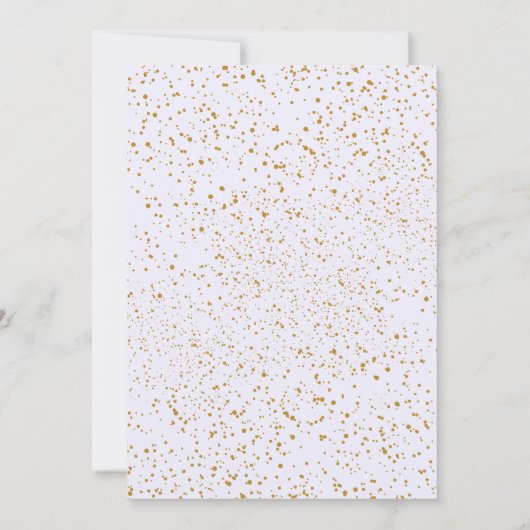 Champagne Tower Bord Lavendel Verlovingsfeest Kaart (Achterkant)