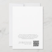 Champagne Tower eenvoudige chique elegante bruilof Kaart (Achterkant)