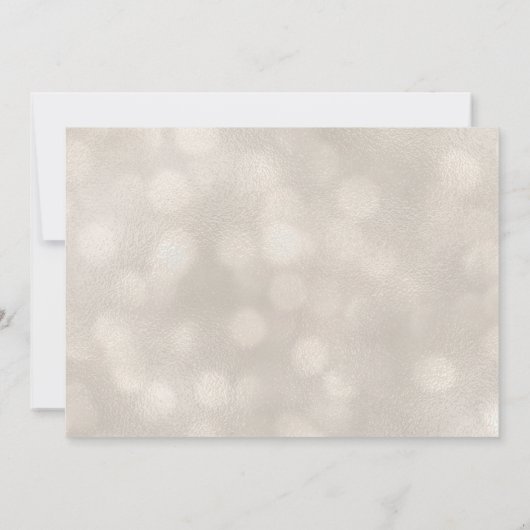 Champagne Tower Elegant 40e verjaardagsfeest Kaart (Achterkant)