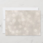 Champagne Tower Elegant 50ste verjaardagsfeest Kaart (Achterkant)