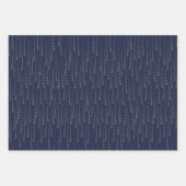 Champagne, Twilight, Midnight Nieuwjaar Inpakpapier Vel (Voorkant 2)