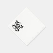 Champagne Verjaardag Bow Servet (Hoek)