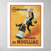 Champagne Viconte De Mouillac Poster (Voorkant)