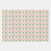 Champagne viering  inpakpapier vel (Voorkant 2)