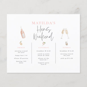 champagne voor Waterverf van de begroting : weeken