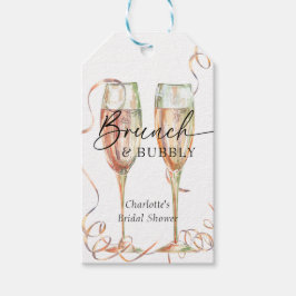 Champagne Vrijgezellenfeest Cadeaulabel