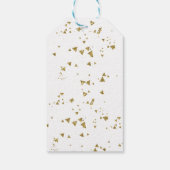 Champagne Vrijgezellenfeest Favor Cadeaulabel (Achterkant)