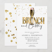 Champagne Vrijgezellenfeest Kaart (Voorkant / Achterkant)