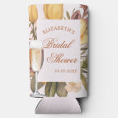 Champagne Vrijgezellenfeest Seltzer Blikjeskoeler (Achterkant)