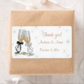 Champagne Wedding Label (Insitu)