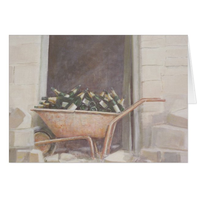Champagne Wheelbarrow 1985 (Voorkant Horizontaal)