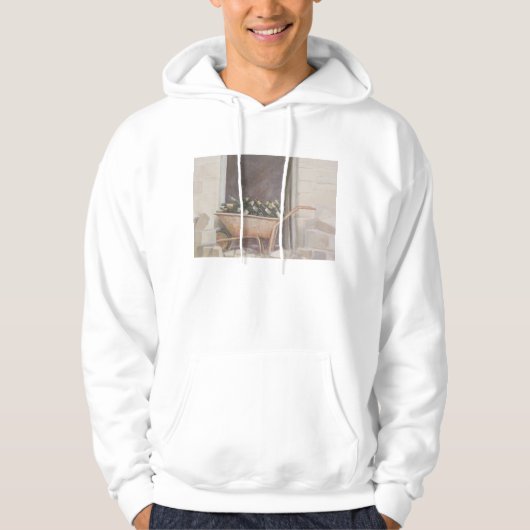 Champagne Wheelbarrow 1985 Hoodie (Voorkant)